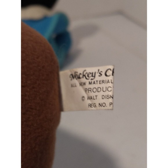 Vintage 1984 Walt Disney Mickey's Christmas Carol Plush Mickey & Minnie Mouse - Picture 6 of 8